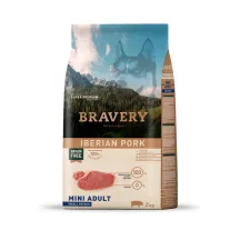   Bravery Adult ibériai sertéses száraztáp kistestű kutyáknak 2 kg