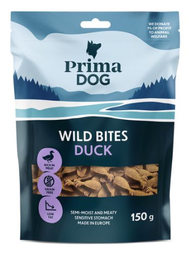 PrimaDog Soft Snack Kacsa, echinacea - puha jutalomfalat 150g