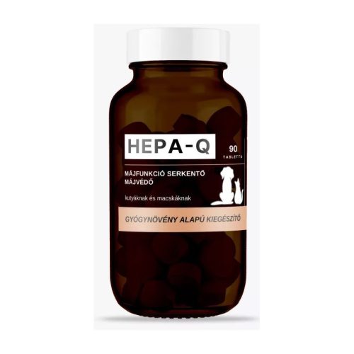 Quebeck Hepa-Q májfunkció serkentő, májvédő tabletta 90db