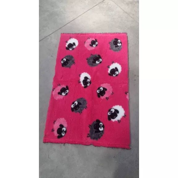 Vetbed 100x75cm pink bárányos