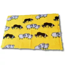 Vetbed 100x75cm sárga border collie
