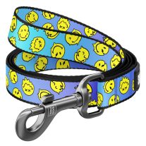 WAUDOG Kék Emoji Nylon póráz 20mm 122cm
