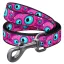 WAUDOG Monster Eyes pink Nylon póráz 20mm 122cm