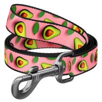 WAUDOG Avocado mintás pink Nylon póráz 20mm 122cm