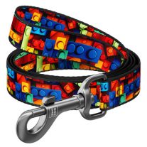 WAUDOG Építőkockás Nylon póráz 20mm 122cm