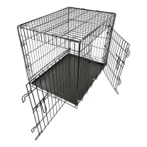   Topmast Premium Black Silver fém tálcás szobakennel 87 × 58 × 67 cm