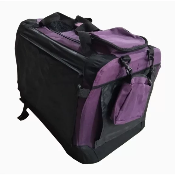 Topmast Prémium fémvázas szövetbox lila 102x69x69 cm