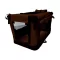 Topmast Prémium fémvázas szövetbox 91x63x63 cm - barna