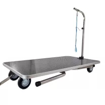  Topmast Trimtrolley Pro gurulós kutyakozmetikai asztal tárolópolccal 110 × 60 × 84 cm