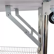   Topmast Trimtrolley Pro gurulós kutyakozmetikai asztal tárolópolccal 110 × 60 × 84 cm