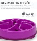 Outward Hound Fun Feeder Medium ibolya