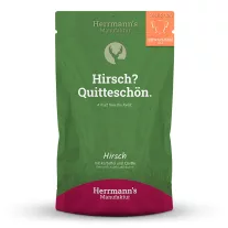   Herrmann's BIO Sensitive párolt menü őz, birsalma 150g