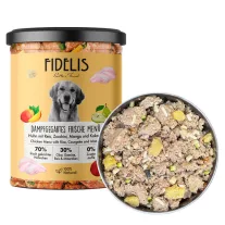   Fidelis Főtt komplett menü csirkehús cukkinivel, mangóval 400g