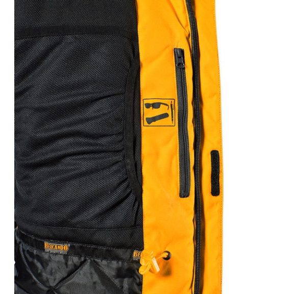 Belcando feliratos téli kabát férfi