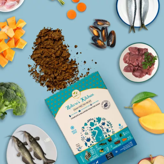 PawFect Fagyasztva szárított komplett menü hal 250g