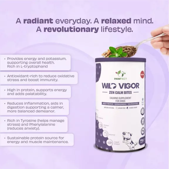 Pawfect Wild Vigor Zen Calm relaxáló, nyugtató tabletta 60db