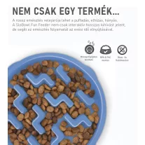 Outward Hound Fun Feeder Medium kék