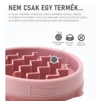 Outward Hound Fun Feeder Small pink