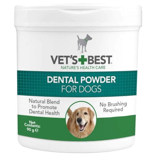 Vet's Best Plaque Dental - fogkő puhító por 90g