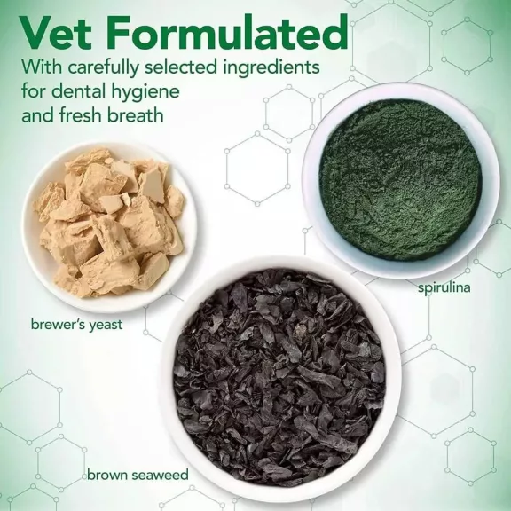 Vet's Best Plaque Dental - fogkő puhító por 90g