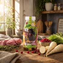   SLOOFIE Meat Goat kecskehúsos kutyasmoothie paszternákkal és vörösáfonyával 250 ml
