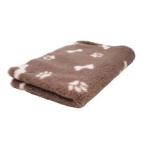 Vetbed 100x150cm barna csont/mancs