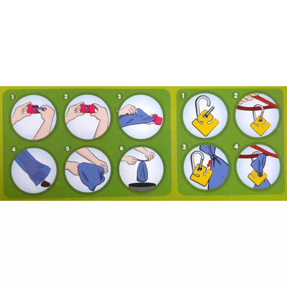 Bags on Board türkiz kakizacsi tartó