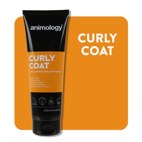 Animology Vegán kutyasampon hosszú és göndör szőrhöz - Curly Coat 250ml