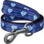 WauDog DC Superman logós kék póráz 10mm x 122cm