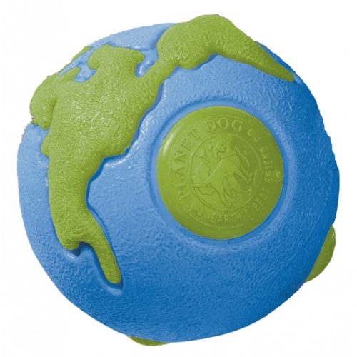 Planet Dog Orbee-Tuff Planet labda kék/zöld 7,5cm