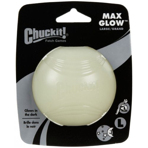 Chuckit! Max Glow - Sötétben Világító Labda - L