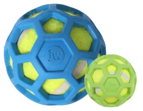 JW Proten Hol-EE Roller Mini 5,5cm - teniszlabdával