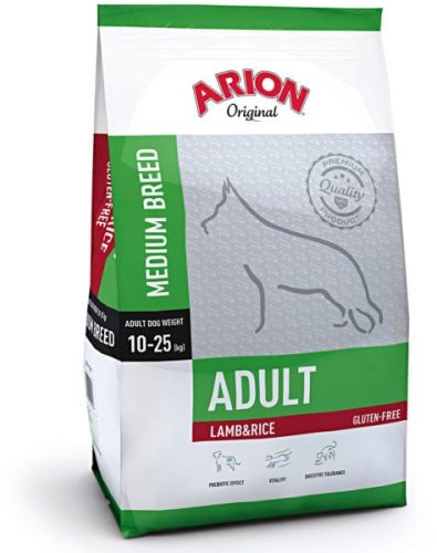 Arion Original Adult Medium Breed Bárány, Rizs (kül. kiszerelésben)