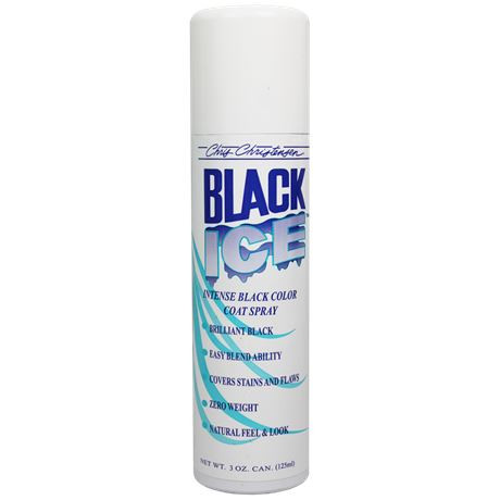 Chris Christensen Black Ice Spray - fekete aeroszolos festék 232ml