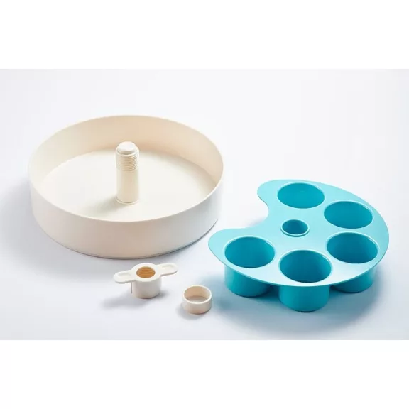 PetDreamHouse Spin Palette Medium interaktív etető kék
