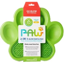 PetDreamHouse Paw Slow Pad+Paw interaktív etető zöld