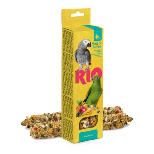 Rio Dupla rúd bogyós gyümölcsökkel óriás papagájoknak 2x90g