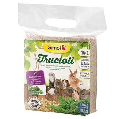 Gimbi Trucioli - faforgács alom 60l