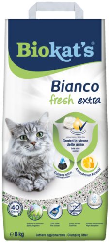 Biokat's Bianco Fresh Extra macskaalom 8kg