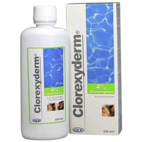 Clorexyderm 4%-os sampon 250ml