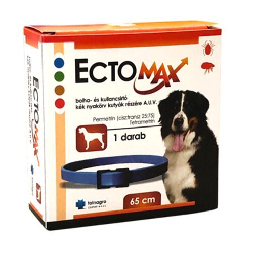 EctoMax bolha- és kullancsirtó nyakörv kutyáknak 65cm
