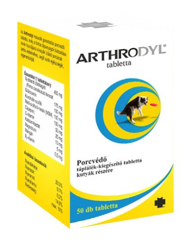 Arthrodyl izületvédő tabletta kutyáknak 50db