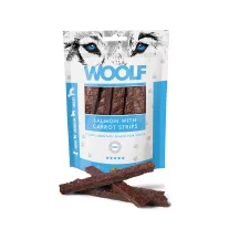 Woolf Lazachús csíkok répával 100g