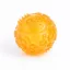 ZippyPaws Tuff Squeaker Ball - sípolós labda 7,5cm sárga