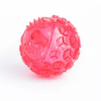   ZippyPaws Tuff Squeaker Ball - sípolós labda 7,5cm rózsaszín