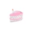 ZippyPaws Születésnapi sípoló tortaszelet rózsaszín 18cm