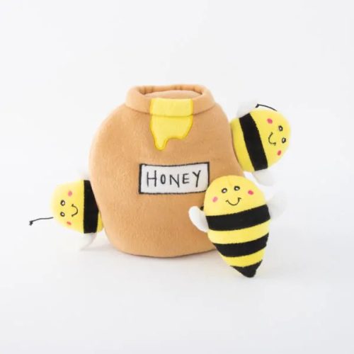 ZippyPaws Burrow - mézescsupor méhekkel