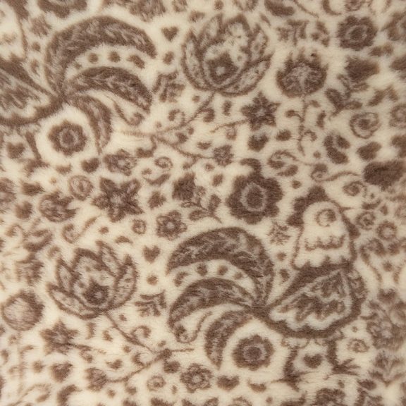 Vetbed 100x75cm bézs népi minta