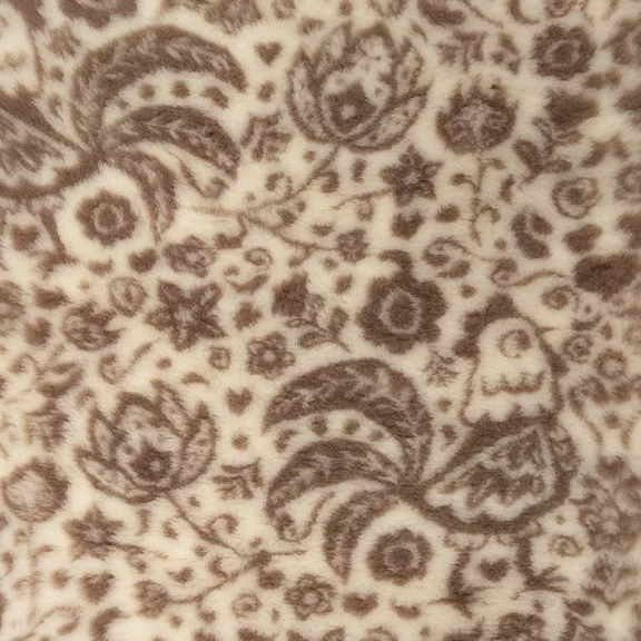 Vetbed 100x150cm bézs népi minta
