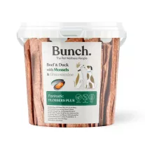   Bunch Fantastic Flossers Plus - kacsával, glükozaminnal és zöldkagylóval 500g